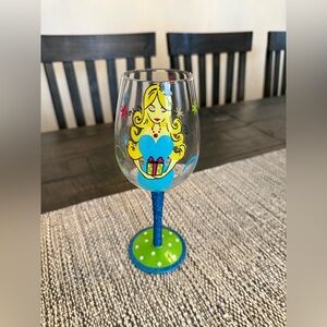 Birthday Girl Wine Glass ! Great gift !